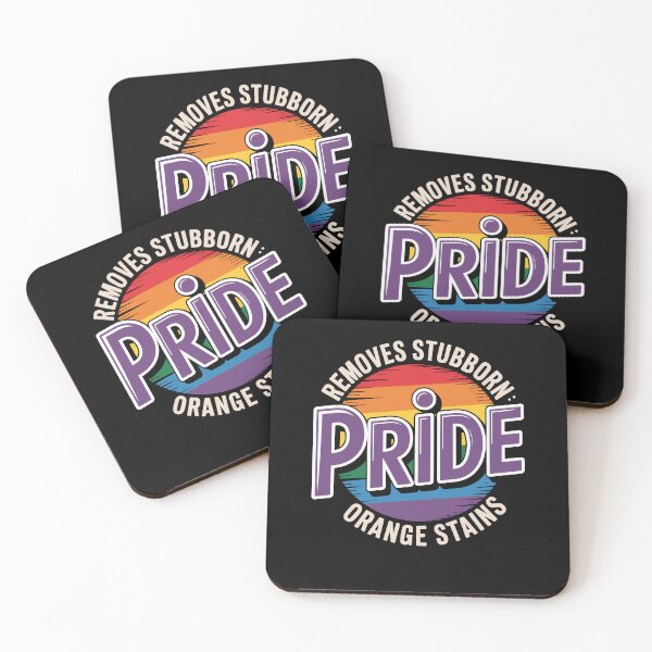 Item preview, Remove Stubborn Orange Stains Pride Month LGBTQ Retro designed and sold by Dressed For  Duty.