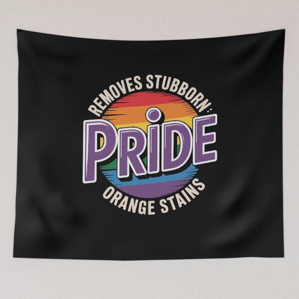 Item preview, Remove Stubborn Orange Stains Pride Month LGBTQ Retro designed and sold by Dressed For  Duty.
