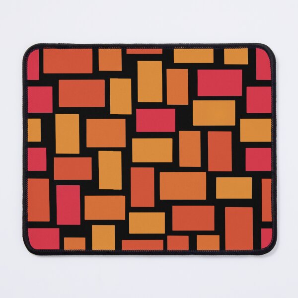 Item preview, Scattered rectangles on black designed and sold by MarySchwindt.