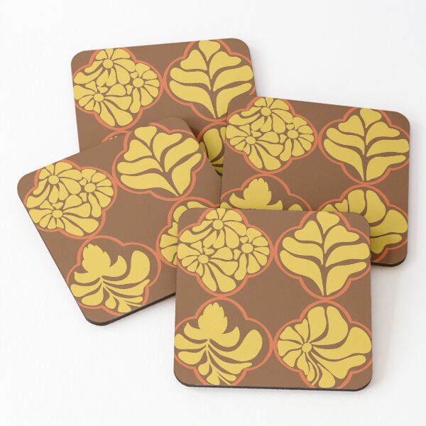 Item preview, Four Flora Window Retro designed and sold by sleepyheadedbb.