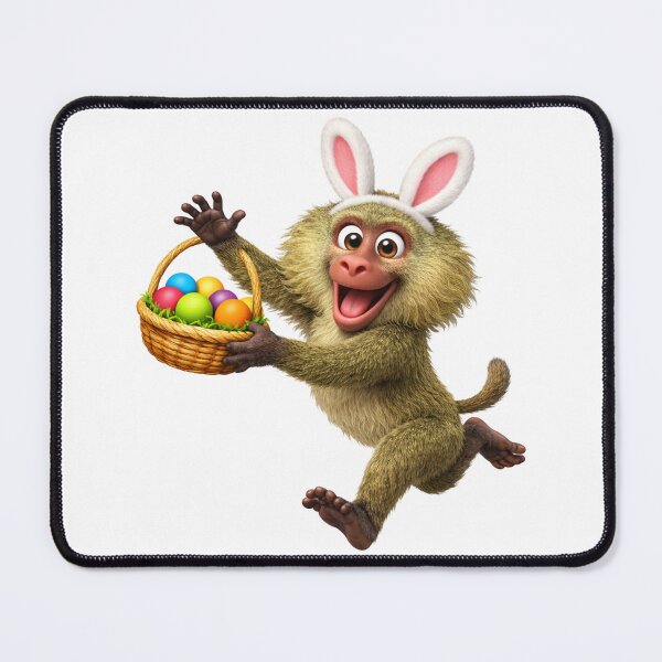 Item preview, Easter Olive Baboon designed and sold by Sillytoe.