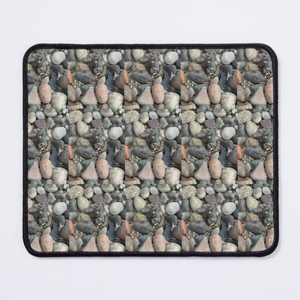 Item preview, Smooth River Rocks Surrounding a Weathered Stump designed and sold by Salt Sea and Stone.