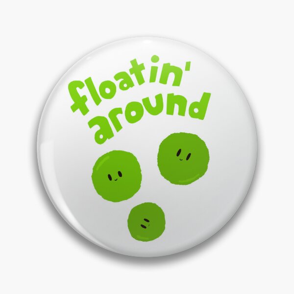 Item preview, “Floatin’ Around” Moss Ball Sticker designed and sold by MarimoPals.
