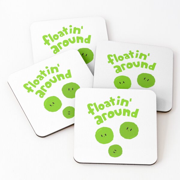 Item preview, “Floatin’ Around” Moss Ball Sticker designed and sold by MarimoPals.