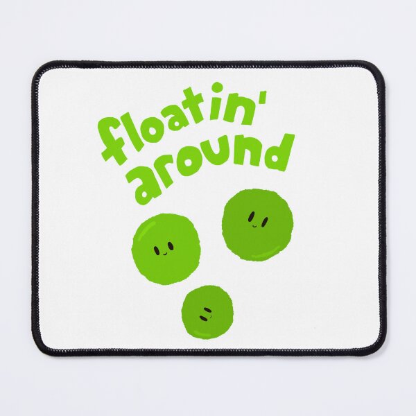 Item preview, “Floatin’ Around” Moss Ball Sticker designed and sold by MarimoPals.