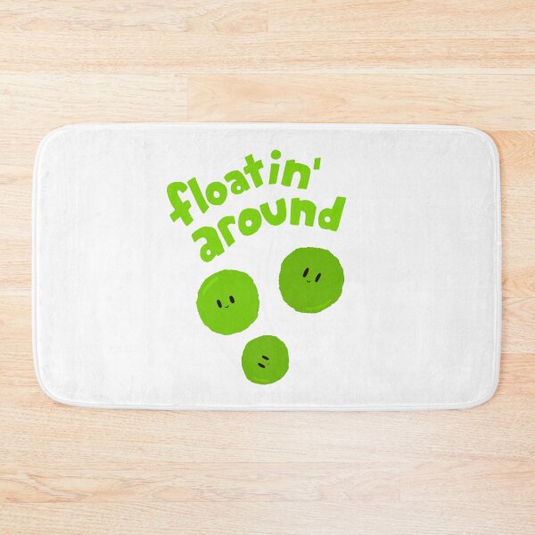 Item preview, “Floatin’ Around” Moss Ball Sticker designed and sold by MarimoPals.