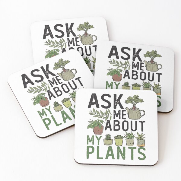Item preview, Ask Me About My Plants – Funny Plant Lover Design designed and sold by PosterFuel.