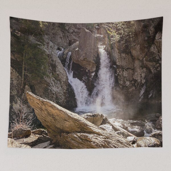 Item preview, Bash Bish Falls Rocky River Gorge Massachusetts Waterfall Landscape Photography designed and sold by MDCCo.