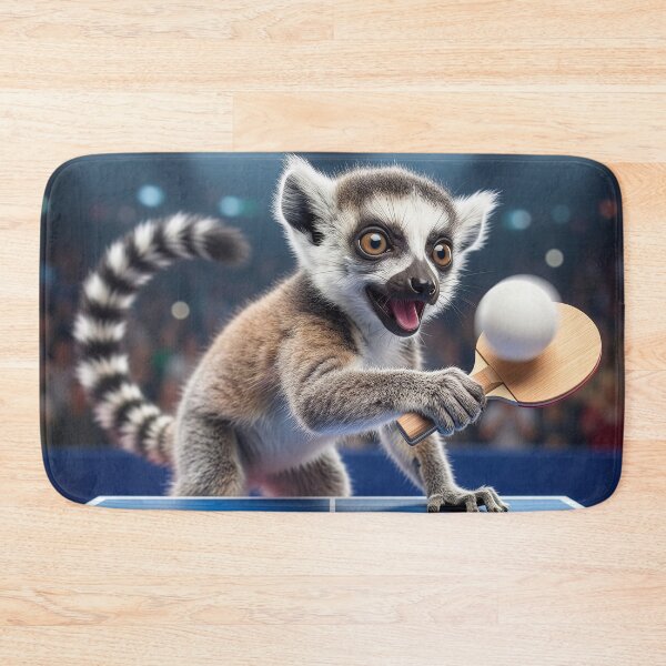 Item preview, Merry Ring-Tailed Lemur Is Worthy Opponent  designed and sold by Tridentulus.