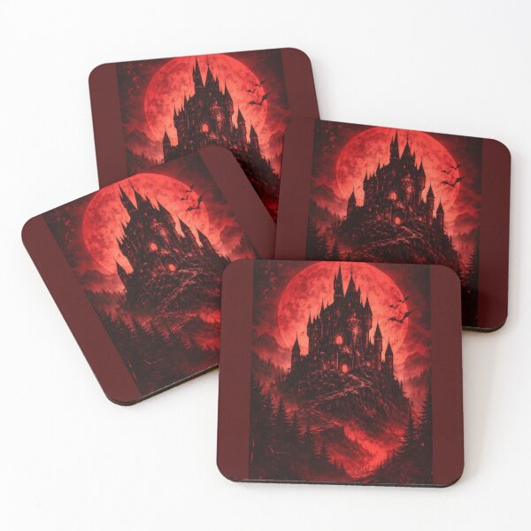 Item preview, Bloodmoon Keep designed and sold by ValhallaLoom.
