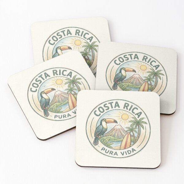 Item preview, Costa Rica Pura Vida designed and sold by MattBStickers.