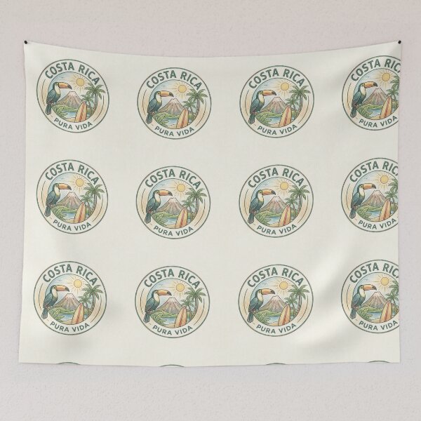 Item preview, Costa Rica Pura Vida designed and sold by MattBStickers.