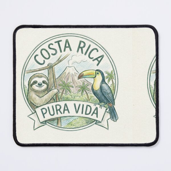 Item preview, Costa Rica Pura Vida designed and sold by MattBStickers.