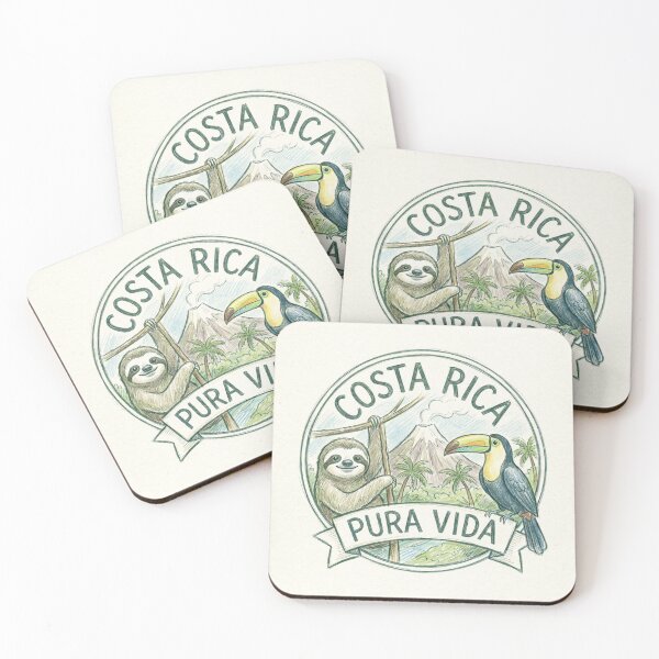 Item preview, Costa Rica Pura Vida designed and sold by MattBStickers.