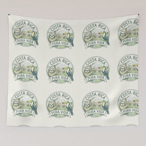 Item preview, Costa Rica Pura Vida designed and sold by MattBStickers.