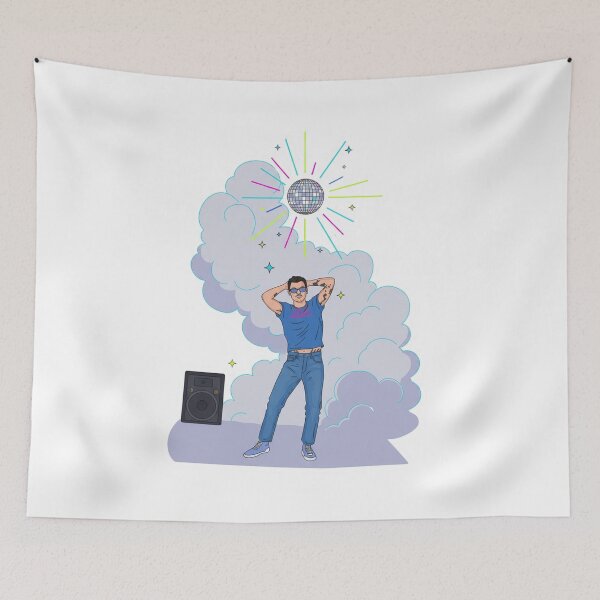 Item preview, Harry Styles Disco Pop Inspired Art designed and sold by So Golden Shop.