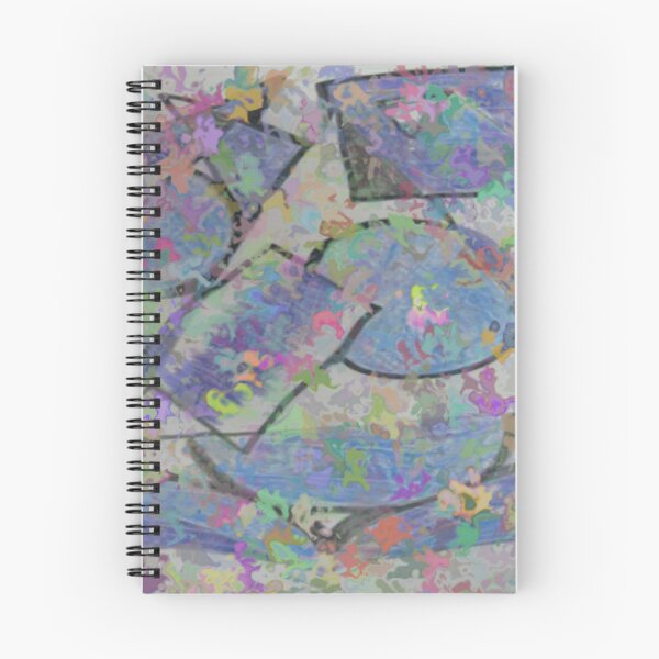 Item preview, discombobulated oil slick colorful geometric abstract design designed and sold by SmashingDeals.