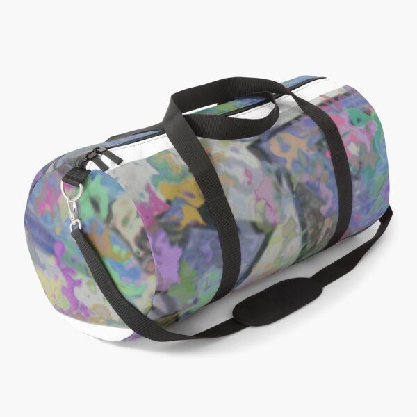 Item preview, discombobulated oil slick colorful geometric abstract design designed and sold by SmashingDeals.