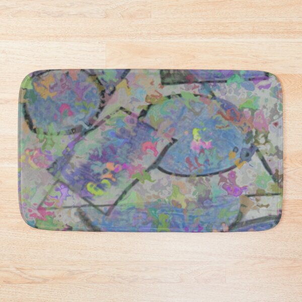 Item preview, discombobulated oil slick colorful geometric abstract design designed and sold by SmashingDeals.