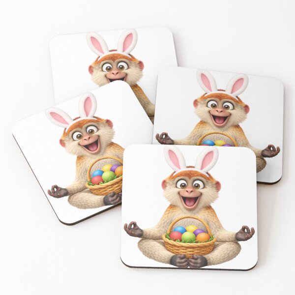 Item preview, Easter Patas Monkey designed and sold by Sillytoe.