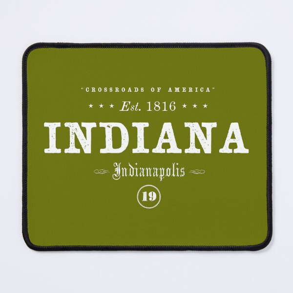 Item preview, Indiana, the 19th State, Est. 1816 designed and sold by ThrillRags!.