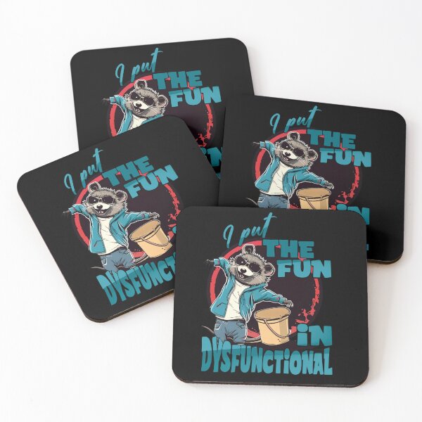 Item preview, Sarcastic Raccoon Humor Streetwear Design designed and sold by Szpaku desart .