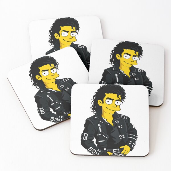 Item preview, Michael Jackson (in the style of Simpson) designed and sold by Imprearte.
