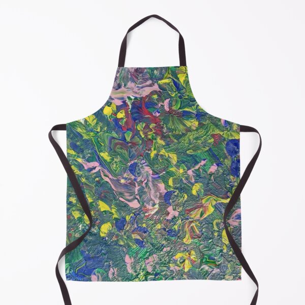 Item preview, Abstract Textured Paint Burst – Vibrant Organic Color Pattern | Acrylic Style Circle Design designed and sold by BigBobInk.