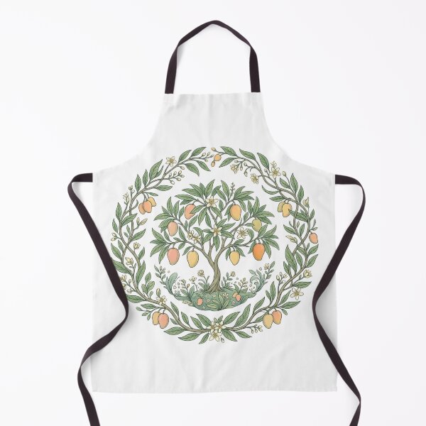 Item preview, Golden Mango Tree Botanical Mandala designed and sold by MoonSoul Studio.