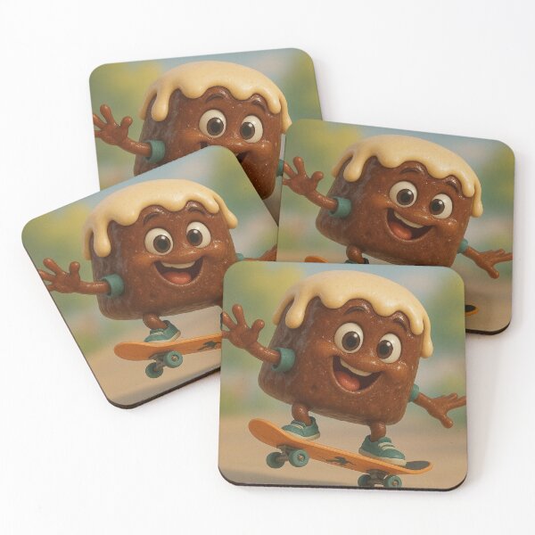 Item preview, Skater Sticky Date Pudding designed and sold by Sillytoe.