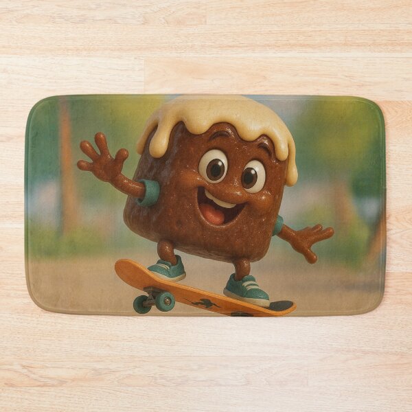 Item preview, Skater Sticky Date Pudding designed and sold by Sillytoe.