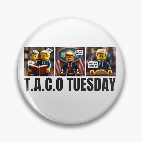 Item preview, Anti Trump Minifigure Comic Taco Tuesday designed and sold by RamneekFraty.