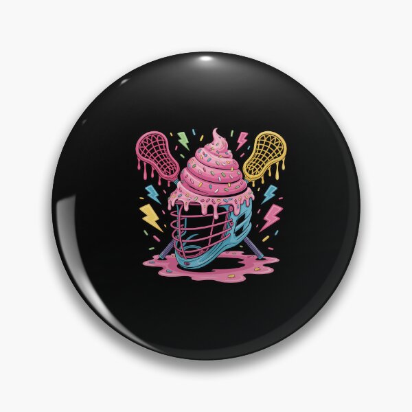 Item preview, Lacrosse Drip Lax Helmet Ice Cream Sticks Dripping designed and sold by Dressed For  Duty.
