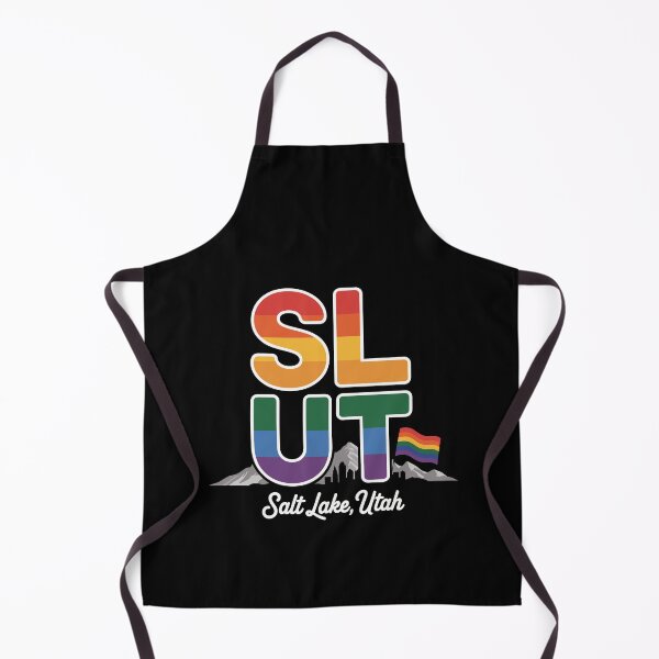 Item preview, Salt Lake Utah LGBT Pride Rainbow Flag designed and sold by Dressed For Duty.