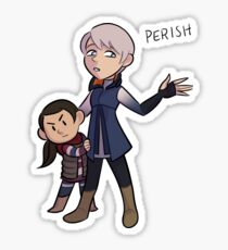 Kara become chibi Sticker