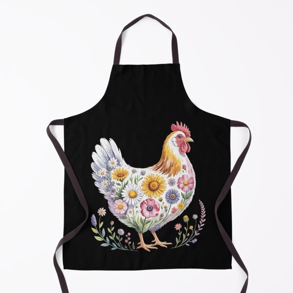 Item preview, Floral Chicken Lover Wildflower Chicken Mom Gardening designed and sold by Dressed For  Duty.
