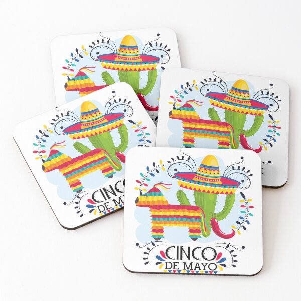 Item preview, Fiesta Fever: Colorful Donkey Piñata, Sombrero Cactus & Sizzling Red Chili! designed and sold by Ulikedigital14.