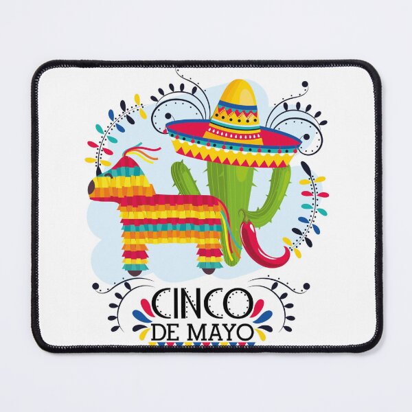 Item preview, Fiesta Fever: Colorful Donkey Piñata, Sombrero Cactus & Sizzling Red Chili! designed and sold by Ulikedigital14.