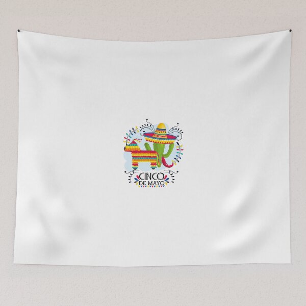 Item preview, Fiesta Fever: Colorful Donkey Piñata, Sombrero Cactus & Sizzling Red Chili! designed and sold by Ulikedigital14.