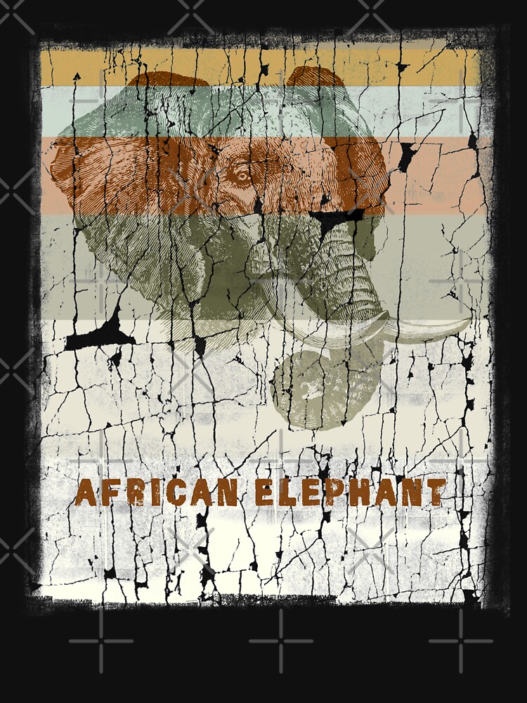 African Elephant - Protect Endangered Species by manbird