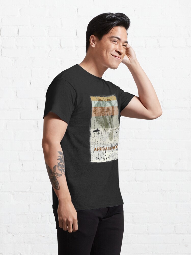 Alternate view of African Elephant - Protect Endangered Species Classic T-Shirt