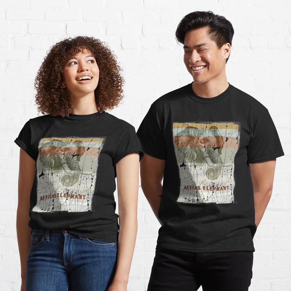 African Elephant - Protect Endangered Species Classic T-Shirt