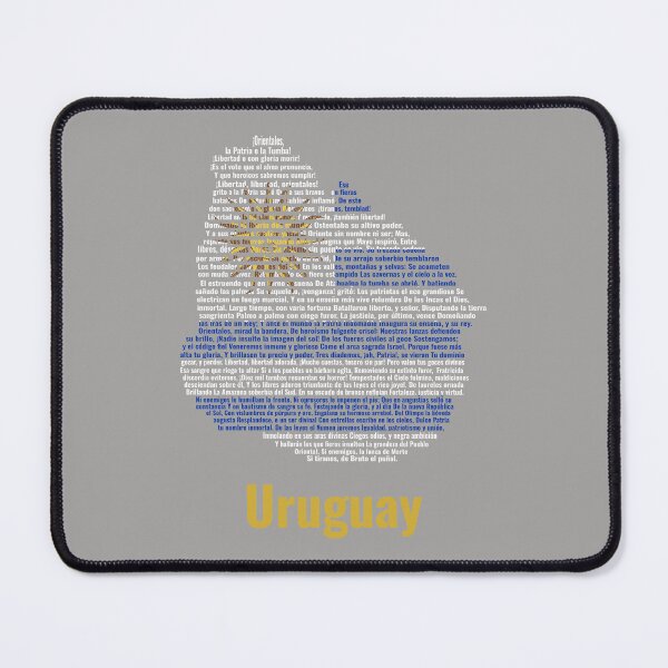 Item preview, Uruguay Map - National Anthem & Flag designed and sold by JR78.