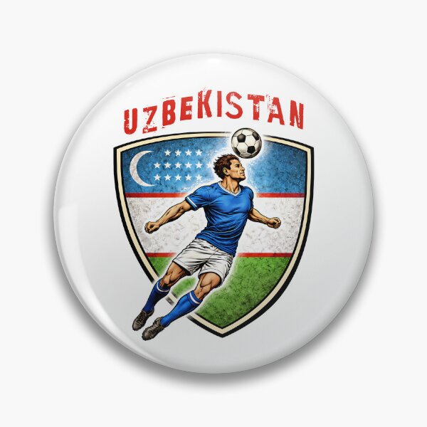 Item preview, Uzbekistan - 2026 Futbol Retro Style designed and sold by Tee Nook.