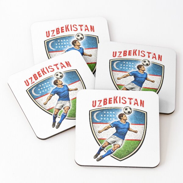 Item preview, Uzbekistan - 2026 Futbol Retro Style designed and sold by Tee Nook.
