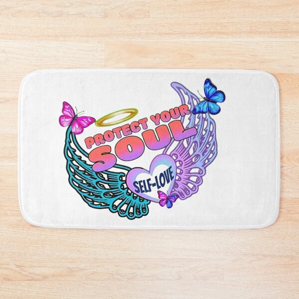 Item preview, Protect Your Soul – Retro Mystic Self-Love Angel Wings Halo designed and sold by Good Vibes .