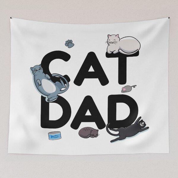 Item preview, Cat Dad - Cat Cat man Daddy Kitty Meow designed and sold by anziehend.