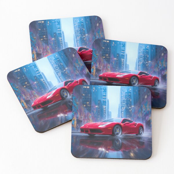 Item preview, ferrari e velocita' in strada bagnata designed and sold by enzaciacio3.