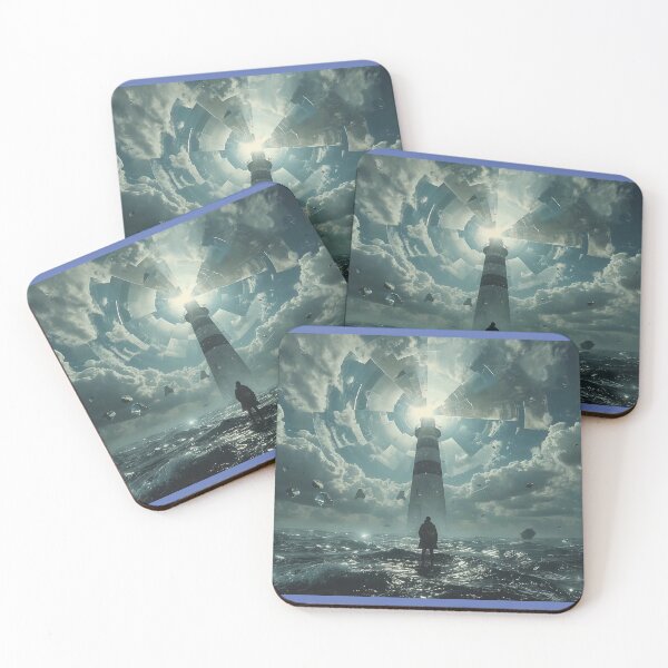 Item preview, Cosmic Lighthouse Guiding Through Deep Space designed and sold by TEvans1.