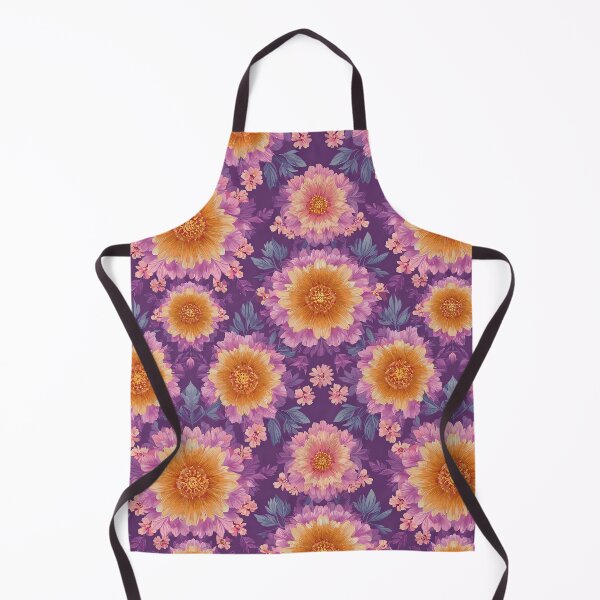 Item preview, Golden Sunflowers & Lavender Blooms: Boho Floral Pattern designed and sold by Nyx Creates.